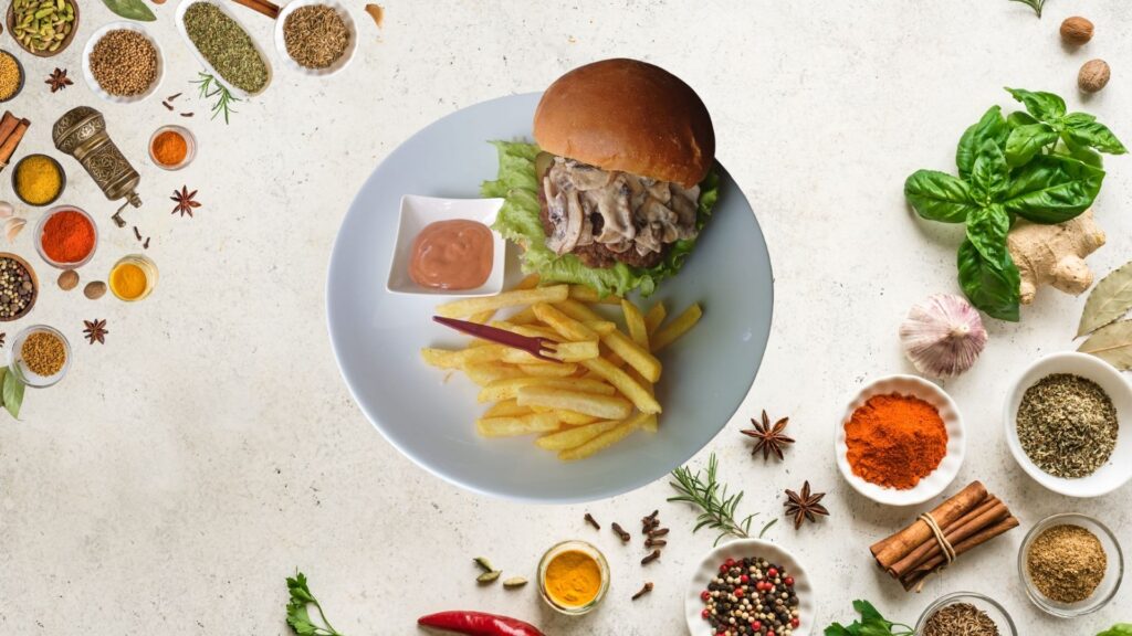 Mantar Soslu Burger