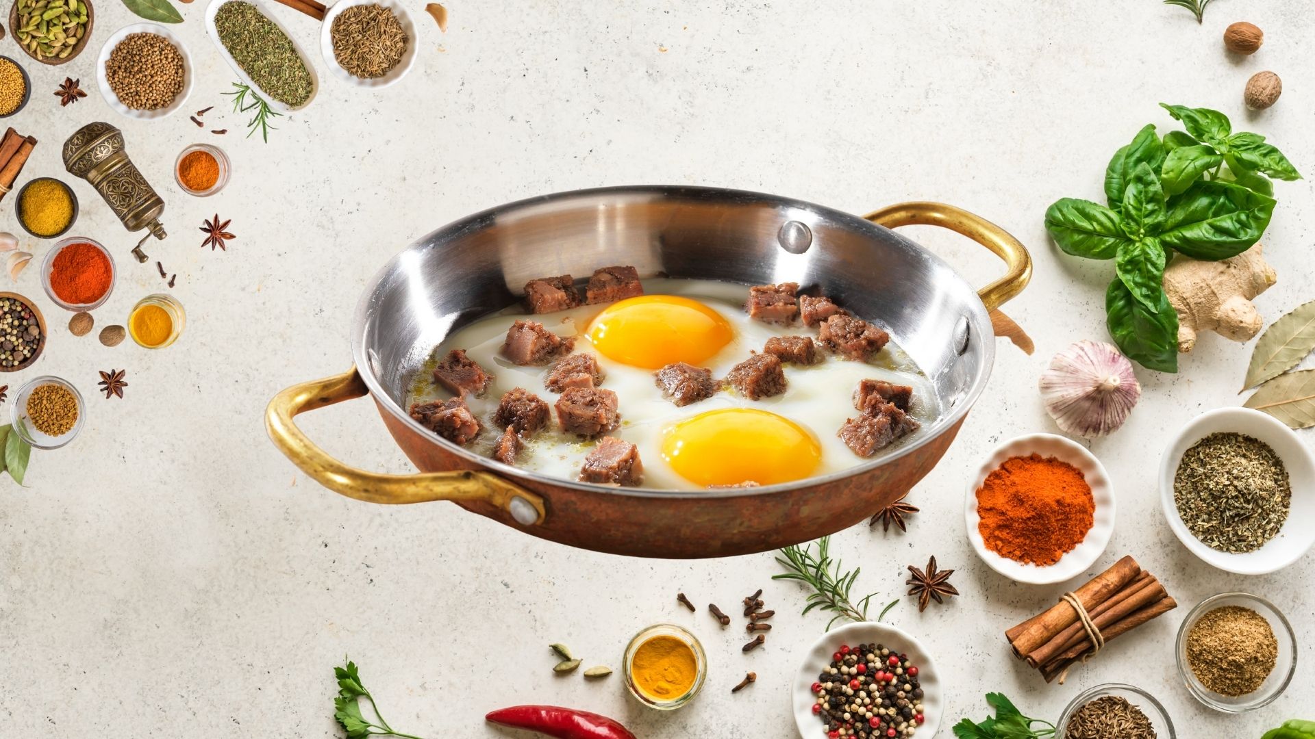 Kavurmalı Yumurta